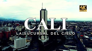 Vistas Aéreas de Cali, Colombia dron video 4k