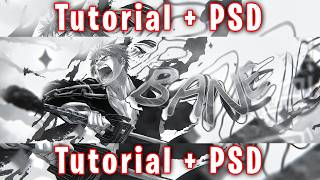 Anime Header Full Tutorial Photoshop