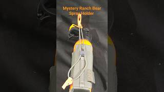 Mystery Ranch Bear Spray Holder Quick Review full review on channel #mysteryranch #udap #bear