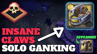 Albion Online Claws Solo Ganking | The Best Build | 8.3 Druid Robe Giveaway! | Episode 2