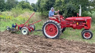 Farmall Super C Plowing