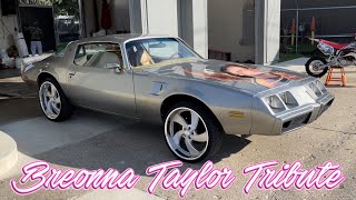 Pontiac FIREBIRD on 24 US MAGS ”Breonna Taylor Tribute” Built by@FASTTURTLEAUTOMOTIVE