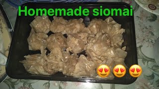 #How to make homemade siomai #Homemadesiomai