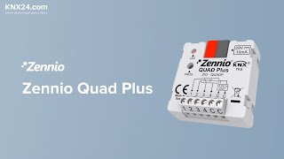 Zennio QUAD Plus - описание, применение, лайфхаки (ZIO-QUADP)