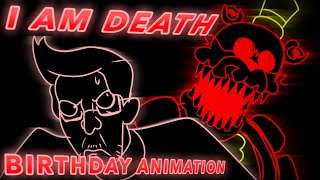 I AM DEATH - Birthday (Bite Fnaf 4 Mix) ANIMATION | Fnaf 10th Anniversary SPECIAL