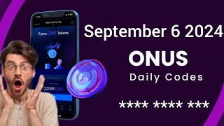 ONUS TAP TAP|| secret code of today || Withdraw ONX to Onus wallet