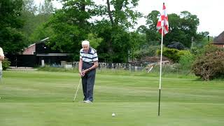 Jim Dearlove still playing golf at 100