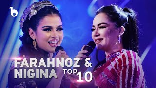 Nigina Amonqulova and Farahnoz SharafovaTOP10 Greatest Hits On Barbud Music