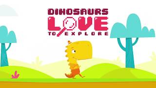 Glow Girls sing "Dinosaurs Love to Explore"