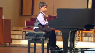 Piano Alpharetta Honors Recital- Chinmay