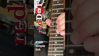 SIMPLE LICK 149 #guitar #lesgitar #guitarist #belajargitardasar #guitarcover