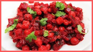 Vegan Beets Curry recipe |  Delicious Beetroot and chickpea curry | Plant based recipes