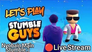 🔴Live Nyobain Main Stumble Guys Mobile :)