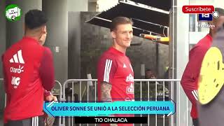 FUTBOL EN AMERICA 08/10/2023 - OLIVER SONNE SE UNIÓ A LA SELECCIÓN PERUANA