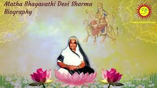 13. Matha Bhagavathi Devi Sharma Biography - Chapter 13