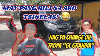 CHANGE OIL GL GRANDIA "MAY PAMBILE NAKO TSINELAS" (VLOG14)