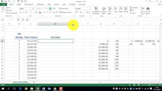 Excel 2013 Lookups Approximate Match