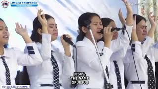 Exalt The Name | Your Great Name | Singles And Youth Choir Pampanga 01-08-23 Praise and Worship