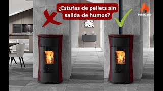 ¿Estufa de Pellets sin salida de Humos?