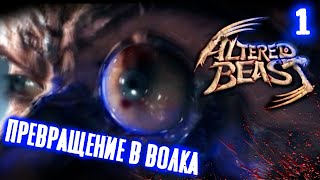 Altered Beast PS2.Генетическая мутация.Оборотень. прохождение # 1.Графика оригинала.