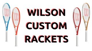 How To Custom Design Your Wilson Racket | Connecting Tennis