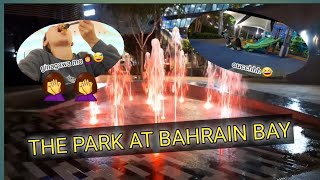 THE PARK at BAHRAIN BAY🇧🇭 + dinner  (part2) #vlogmas  || Lc&roxvlog||