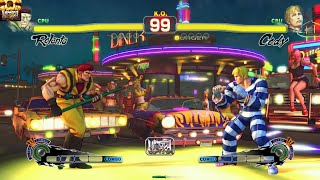 ULTRA STREET FIGHTER IV Rolento(CPU) vs. Cody(CPU)