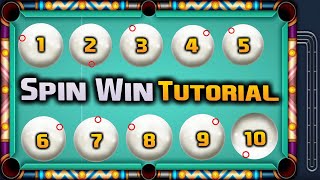 8 ball pool 9 ball Non Stop Spin Tutorial Tips 😱 9 ball pool trick shots tips stock