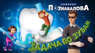 Мультик про здоровье зубов - ЗАДАЧА ПО ЗУБАМ «Команда Познавалова» Как правильно чистить зубы