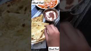 Delicious Dal Makhni With Nan #chocolate #dalmakhni #streetfood #shorts