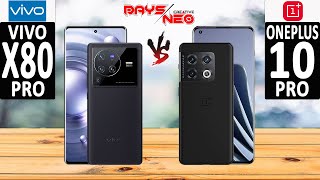 VIVO X80 PRO VS ONEPLUS 10 PRO l Phones Comparison l Specifications