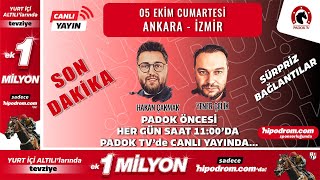 05 Ekim 2024 // SON DAKİKA - Ankara - İzmir // Yener Çelik - Hakan Çakmak