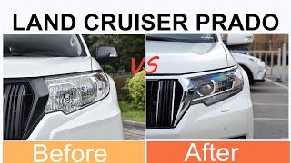 LAND CRUISER PRADO Halogen to LED Installation