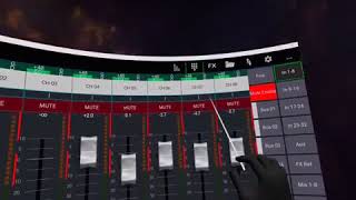 VR Mixing with Oculus Quest and Midas/Behringer Mixer