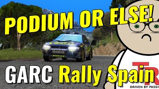 Super Rally is NOT an Option ❌RBR GARC Rally Spain @ Rally Sim Fans w/ Subaru Impreza EDITED VERSION