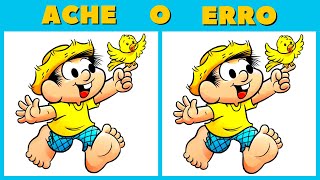 TOP QUIZ 🔝- Jogo dos 7 Erros Educação Infantil - TURMA DA MÔNICA   Quiz Divertido Para Alunos - quiz