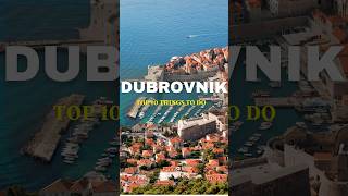 Top 10 Things to do in Dubrovnik ,Croatia #shorts #dubrovnik #travel #crotia #europe #holidays