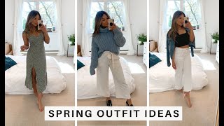 SPRING OUTFIT IDEAS + WINTER TO SUMMER CLOSET SWITCH