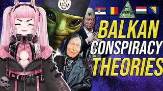 Balkan Conspiracy Theories are INSANE //Pipi reacts to Living Ironically in Europe