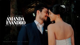 Casamento Emocionante da Amanda e Evandro no Sítio Zé Baixinho | Marcos Martins Filmes