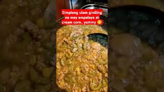 Ground meat with ampalaya #shorts #viralvideo #asmr #dinnerrecipe #youtubeshorts #youtubefeed #fyp