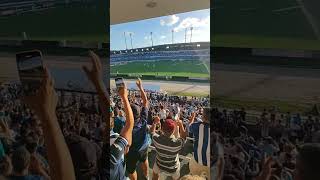 Torcida do CSA comemora gol de empate contra o Botafogo-PB