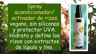 Método curly girl productos aptos de Vis Plantis🌱