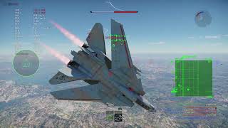 War Thunder | F-14A(e) IRIAF 7 kills moment (full game)