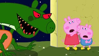 Peppa Pig and George Are Attacked By ZOMBIE ??? Peppa Pig Funny Animation