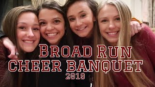 BRHS Cheer banquet 2019!!