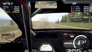 Dirt rally 2.0 rallycross test