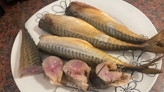 Recette de maquereau fumé maison, Homemade smoked mackerel recipe #recipe#recette