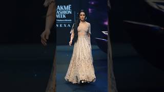 Shraddha Kapoor Ramp Walk at Lakme Fashion Week #shraddhakapoor