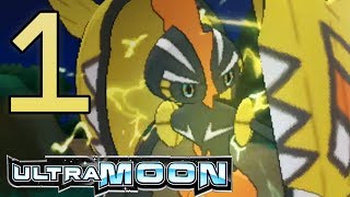 Pokemon Ultra Moon Walkthrough Part 1 (No Commentary Gameplay)